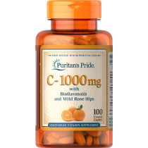 Witamina c 1000 mg + bioflawonoidy 100 tabletek Puritan's Pride