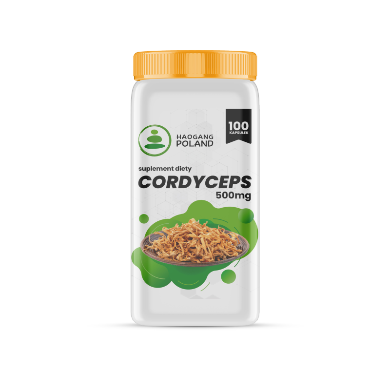 Cordyceps 100 kapsułek 500mg