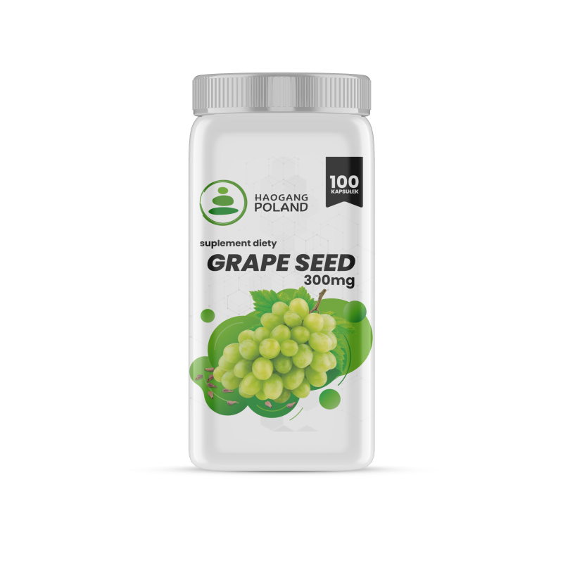 Grape Seed 100 kapsułek wyciąg z pestek winogron